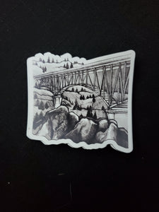 Foresthill Bridge Sticker