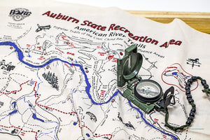 Auburn State Recreation Area BELOW Confluence Map