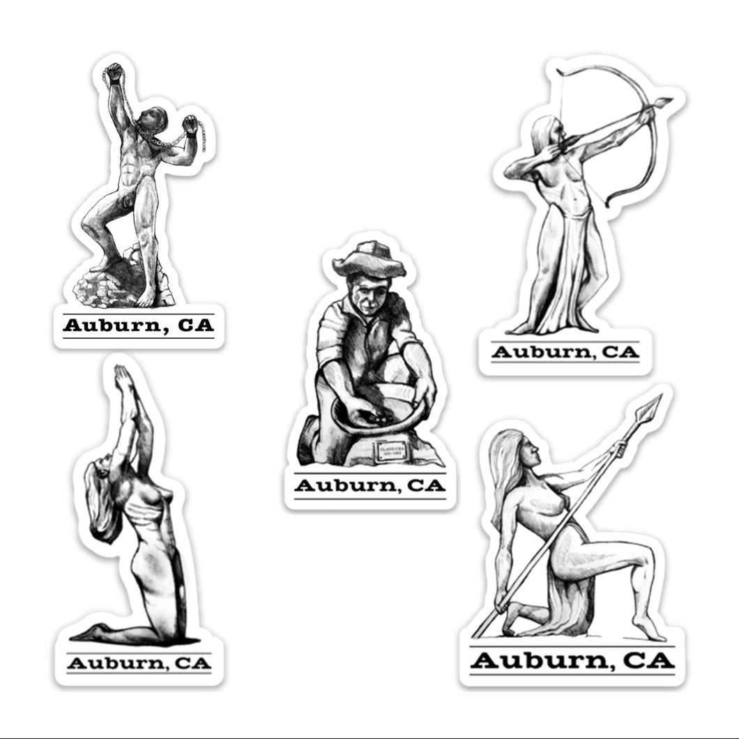 Auburn Statues 5 Pack